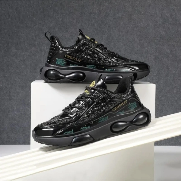 CROFILIP Trend Sokak Stili Ortopedik Sneakers 502797 Siyah