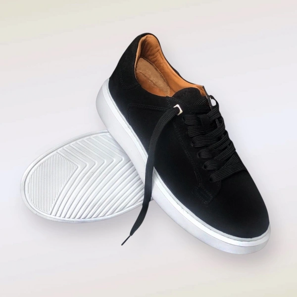 Doka Sneakers 247137 Suet Siyah