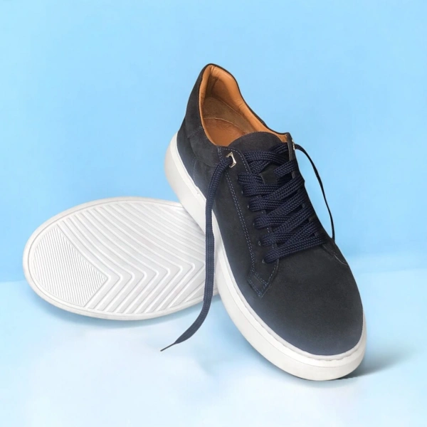 Doka Sneakers 247138 Suet Lacivert