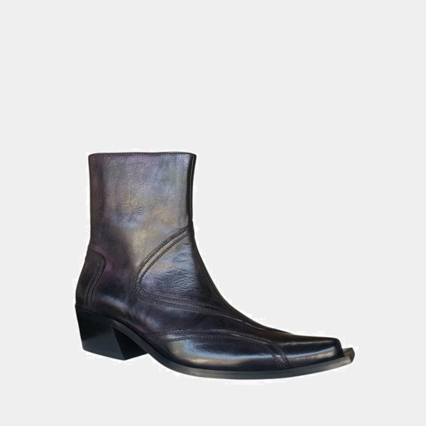 Doka Western Bot 45391488 Siyah - Bordo
