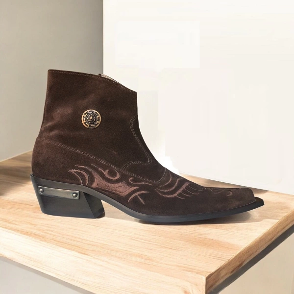 Doka Western Bot 45391763 Süet Kahve