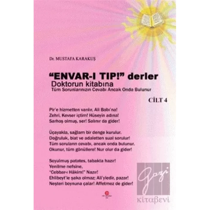 Envar-ı Tıp! Derler Doktorun Kitabına Cilt 4