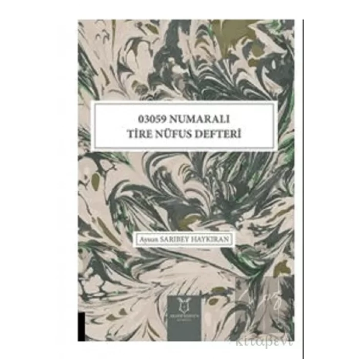 03059 Numaralı Tire Nüfus Defteri
