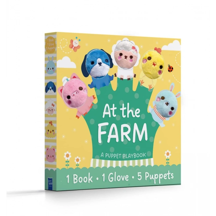 1 Book 1 Glove 5 Puppets: At the Farm