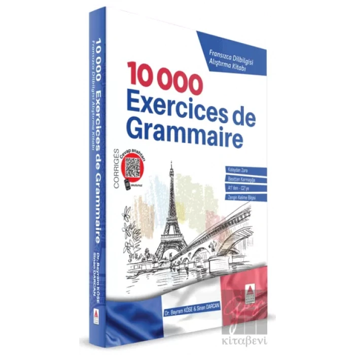 10 000 Exercices de Grammaire Fransızca Dilbilgisi Alıştırma Kitabı
