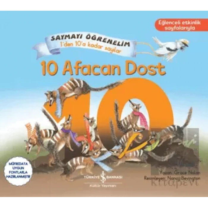 10 Afacan Dost - Saymayı Öğrenelim Den A Kadar Sayılar