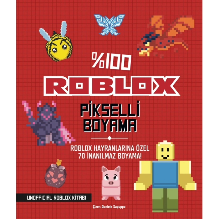 %100 Roblox  Pikselli Boyama