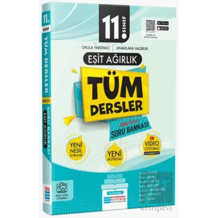 11. Sınıf Tüm Dersler Eşit Ağırlık Konu Özetli Soru Bankası