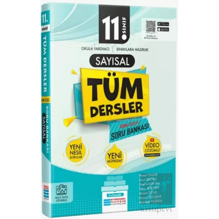 11. Sınıf Tüm Dersler Sayısal Konu Özetli Soru Bankası