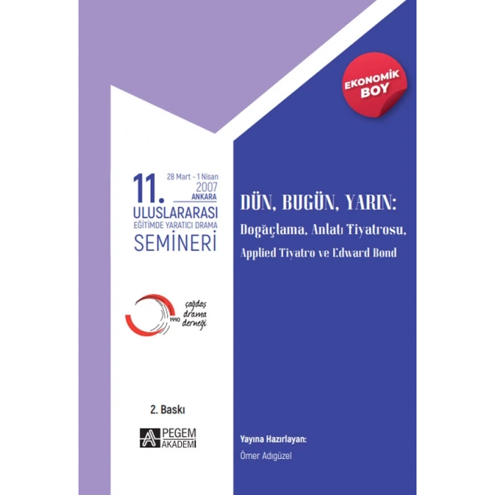 11.Uluslararası Eğitimde Yaratıcı Drama Semineri - (Ekonomik Boy)