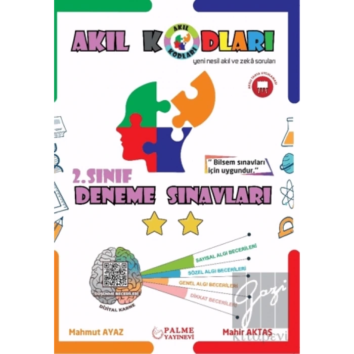 2. Sınıf Akıl Kodları Deneme Sınavı