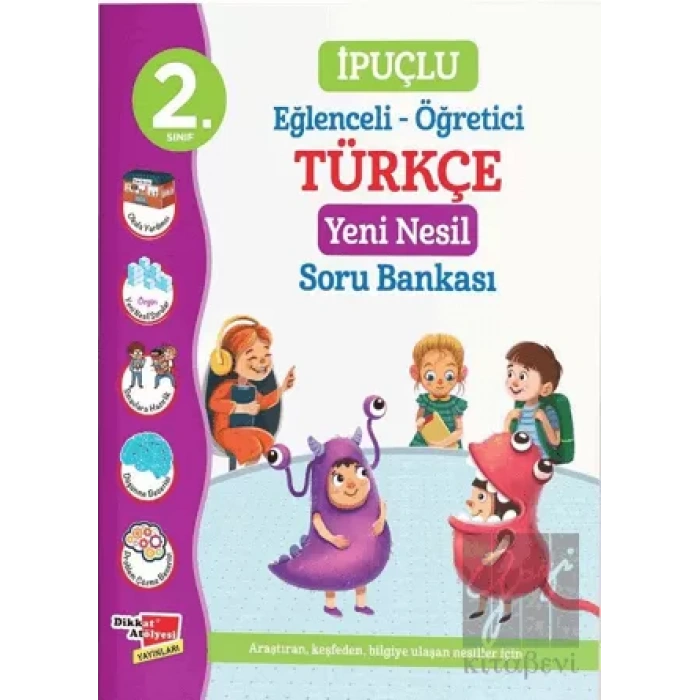2. Sınıf İpuçlu Eğlenceli - Öğretici Türkçe Yeni Nesil Soru Bankası
