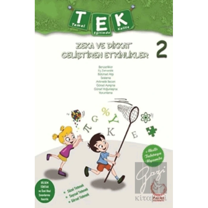 2. Sınıf Zeka ve Dikkat Geliştiren Etkinlikler + Yaprak Test Hediyeli