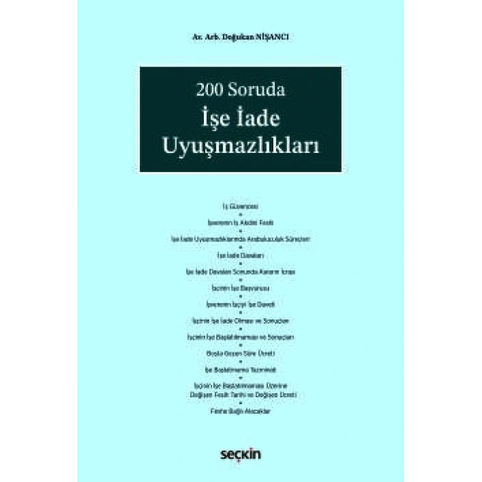 200 Soruda İşe İade Uyuşmazlıkları