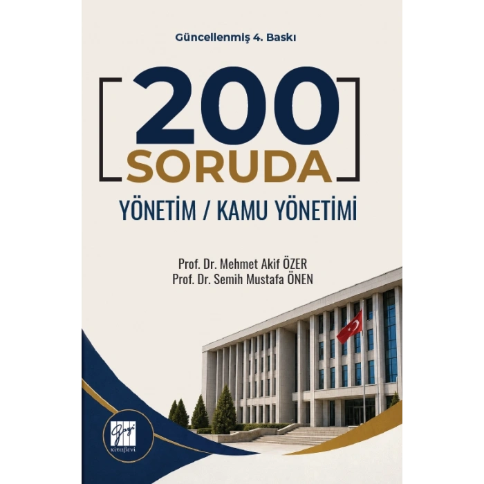 200 Soruda Yönetim Kamu Yönetimi M.Akif Özer -S. Mustafa Önen