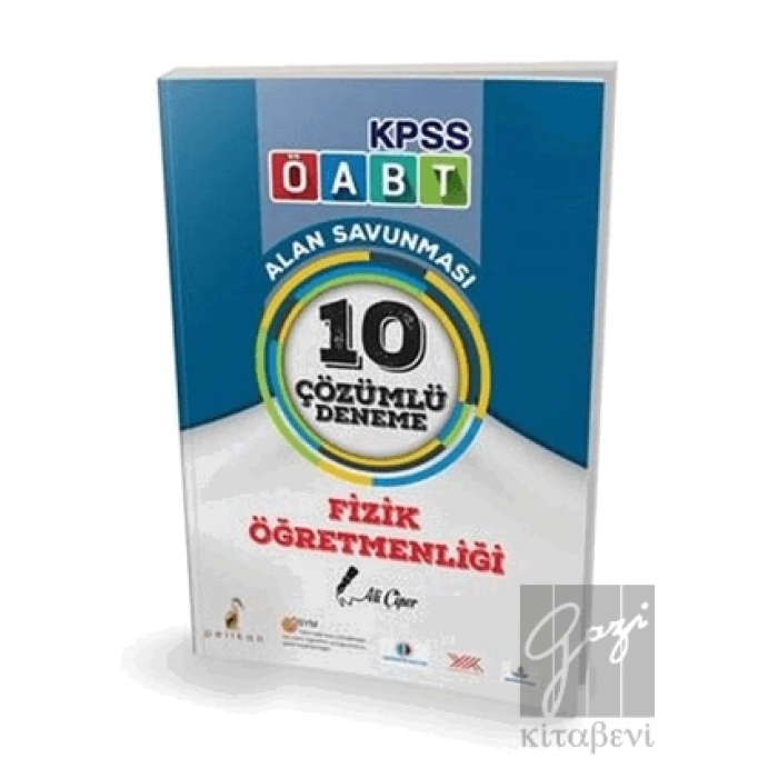 2018 ÖABT Fizik Öğretmenliği 10 Çözümlü Deneme