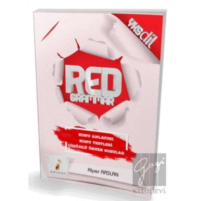 2018 YKS - DİL Red Grammar Konu Anlatımı Konu Testleri Çözümlü Örnek Sorular