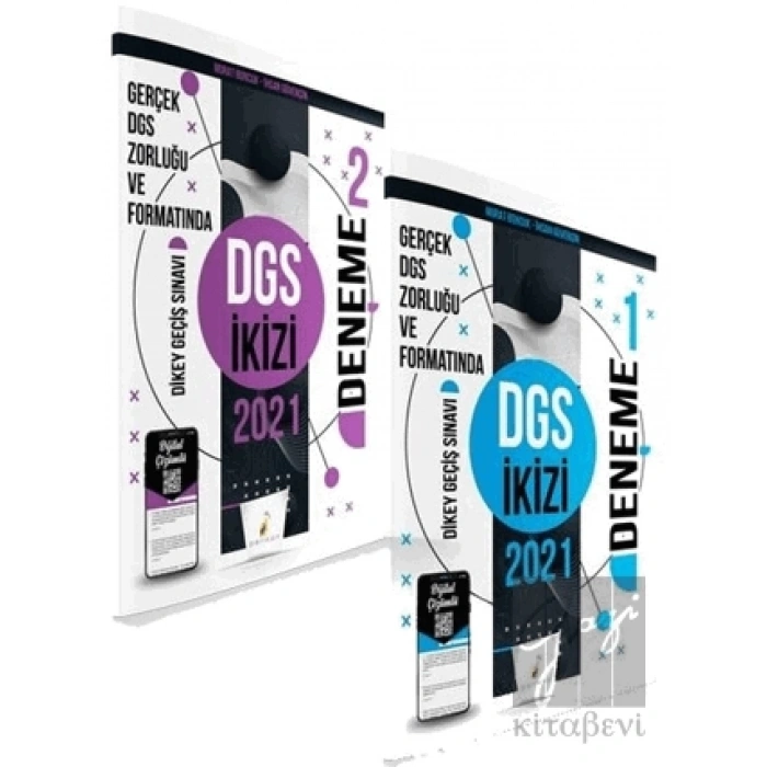 2021 DGS İkizi 2 Özgün Deneme Sınavı Dijital Çözümlü