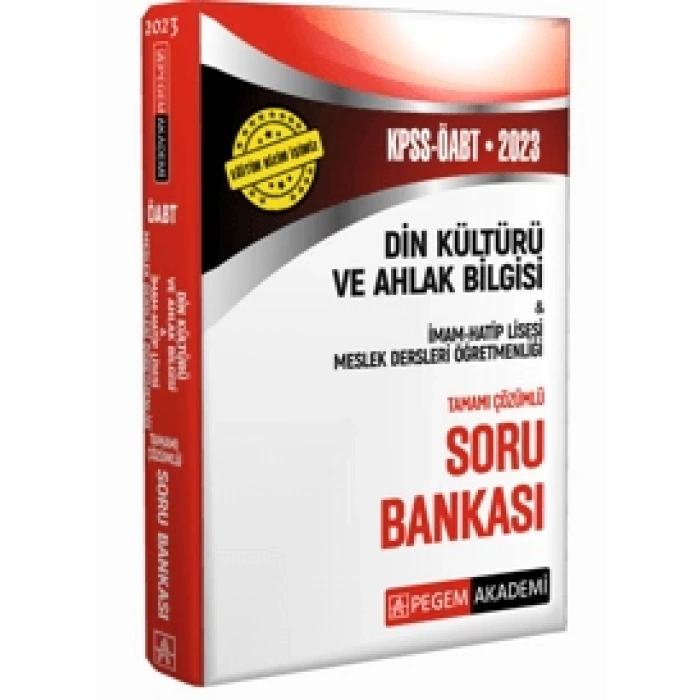2023 Kpss Öabt Din Kültürü ve Ahlak Bilgisi Soru B