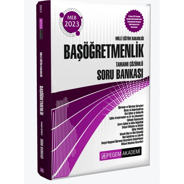 2023 Milli Eğitim Bakanlığı Başöğretmenlik Soru Bankası