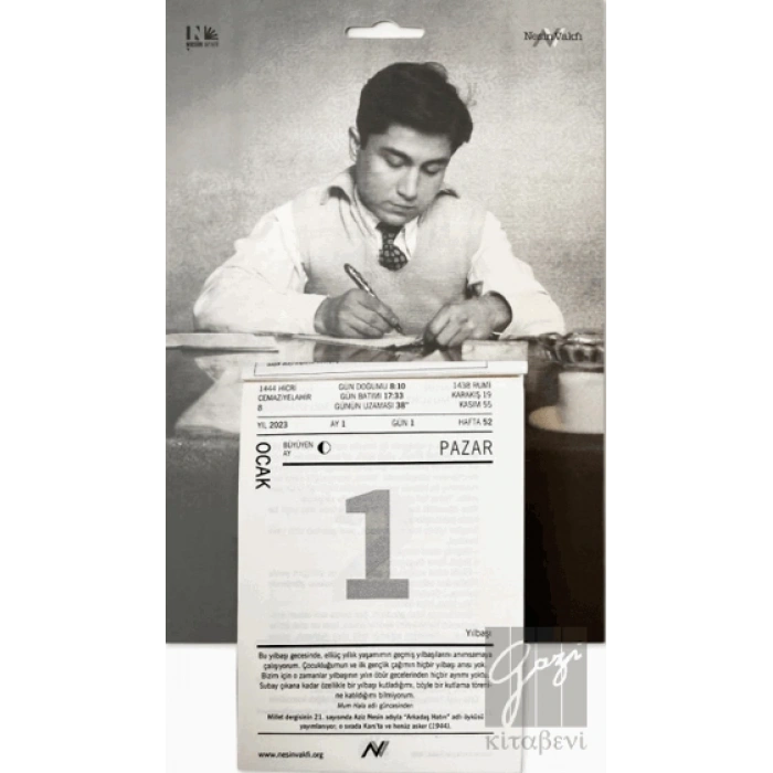 2023 Nesin Vakfı Duvar Takvimi