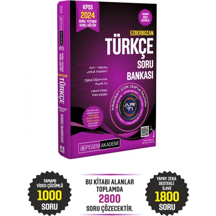 2024 Ezberbozan KPSS Genel Yetenek Genel Kültür Türkçe Soru Bankası