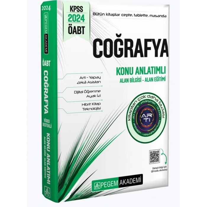 2024 KPSS ÖABT Coğrafya Konu Anlatımlı