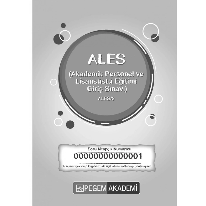 2024 TGAles/3 (1.) Türkiye Geneli Denem