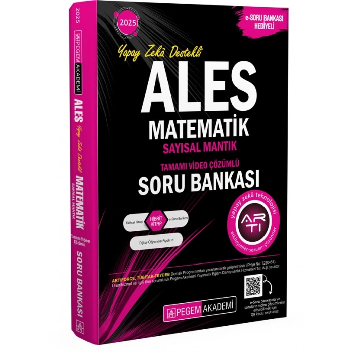 2025 ALES Matematik Sayısal Mantık Tamamı Video Çözümlü Soru Bankası