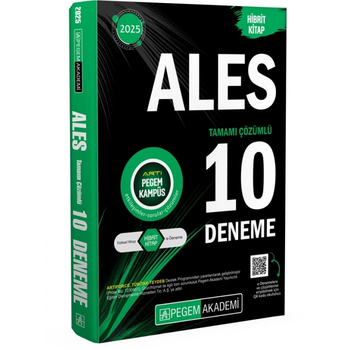 2025 ALES Tamamı Çözümlü 10 Deneme