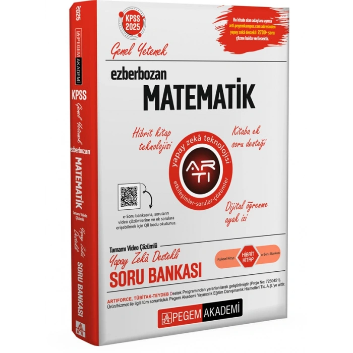 2025 Ezberbozan KPSS Genel Yetenek Genel Kültür Matematik Soru Bankası