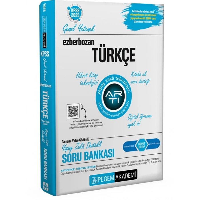 2025 Ezberbozan KPSS Genel Yetenek Genel Kültür Türkçe Soru Bankası