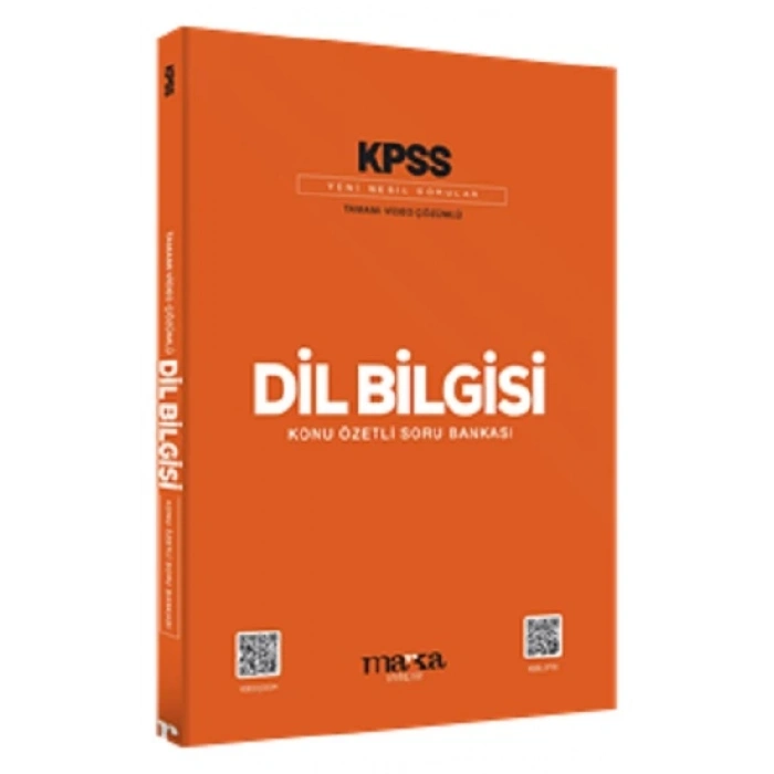 2025 KPSS Dil Bilgisi Konu Özetli Yeni Nesil Soru Bankası Tamamı Video Çözümlü (Ciltli)