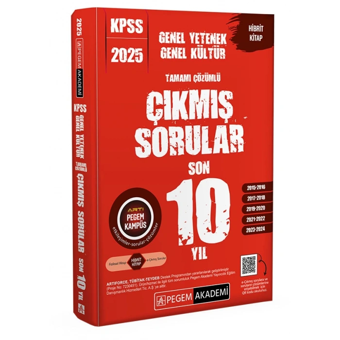 2025 KPSS Genel Yetenek Genel Kültür Tamamı Çözümlü Çıkmış Sorular Son 10 Yıl