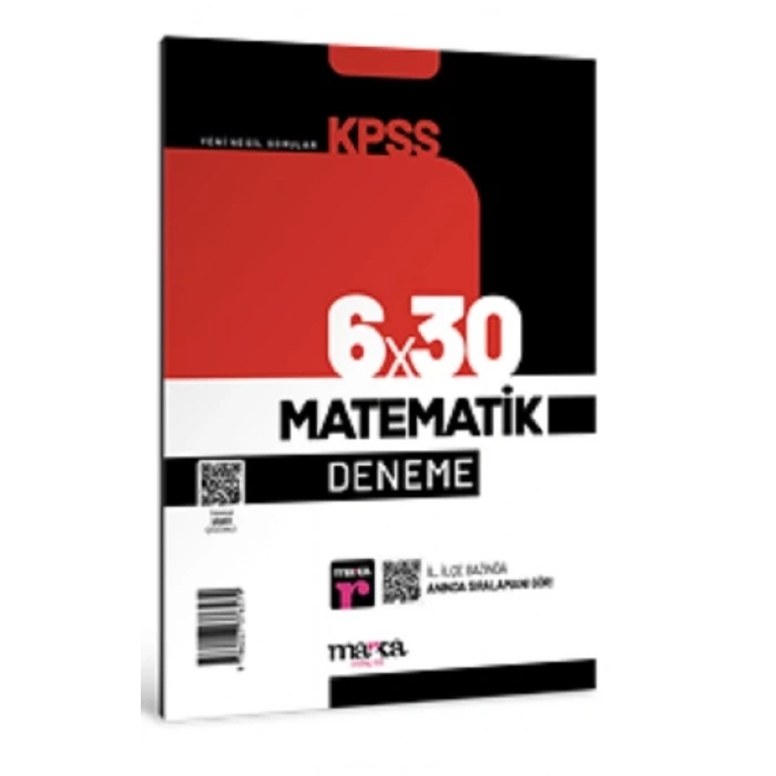 2025 KPSS Matematik 6x30 Deneme Tamamı Video Çözümlü