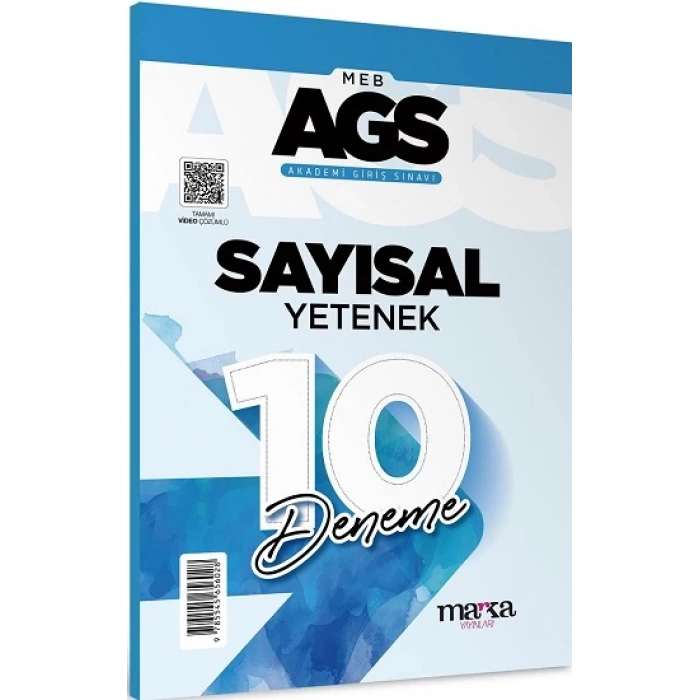 2025 MEB AGS Sayısal Yetenek 10 Deneme Tamamı Video Çözümlü