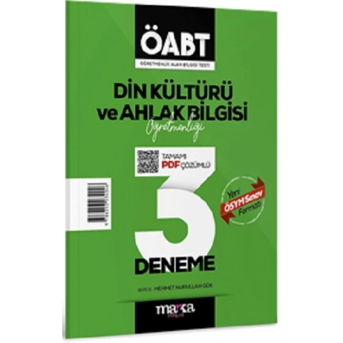 2025 ÖABT Din Kültürü ve Ahlak Bilgisi Öğretmenliği Tamamı Çözümlü 3 Deneme