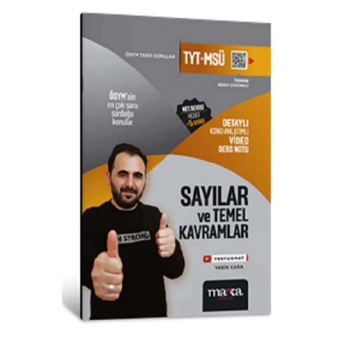 2025 TYT – MSÜ Sayılar ve Temel Kavramlar Detaylı Konu Anlatımlı Ders Notu