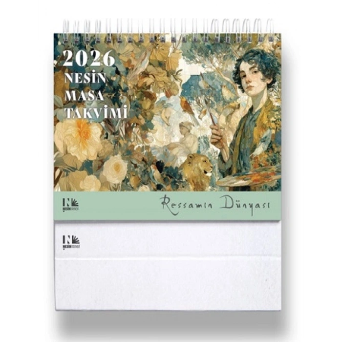 2026 Nesin Masa Takvimi - Ressamın Dünyası