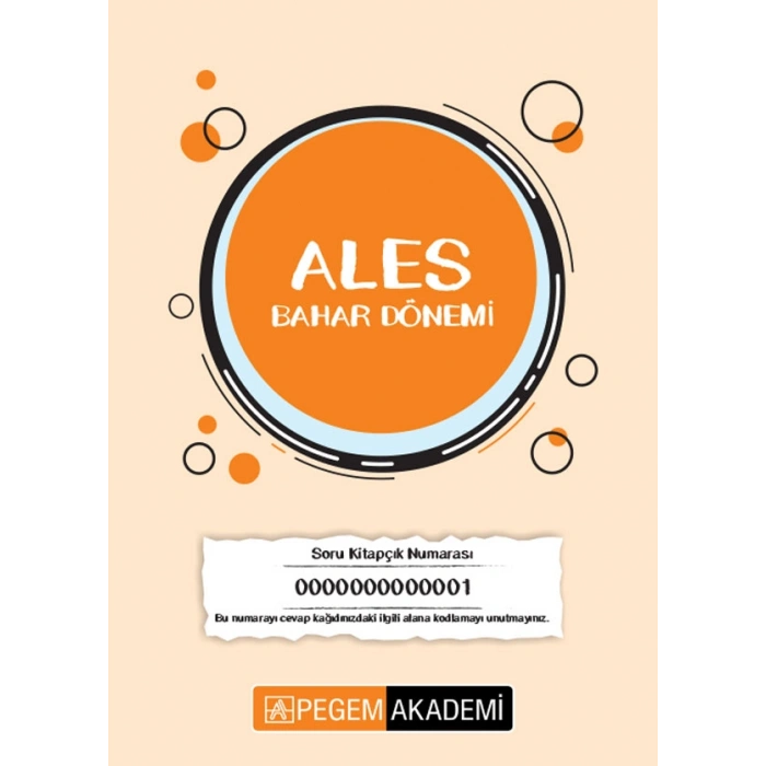 2026 TG-1 Ales Bahar Dönemi Deneme Sınavı