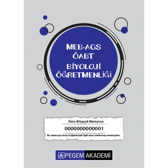 2026 TG-1 ÖABT Biyoloji Öğretmenliği Deneme Sınavı