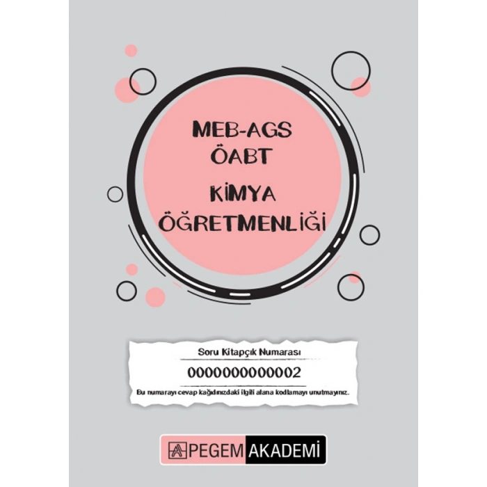 2026 TG-2 ÖABT Kimya Öğretmenliği Deneme Sınavı