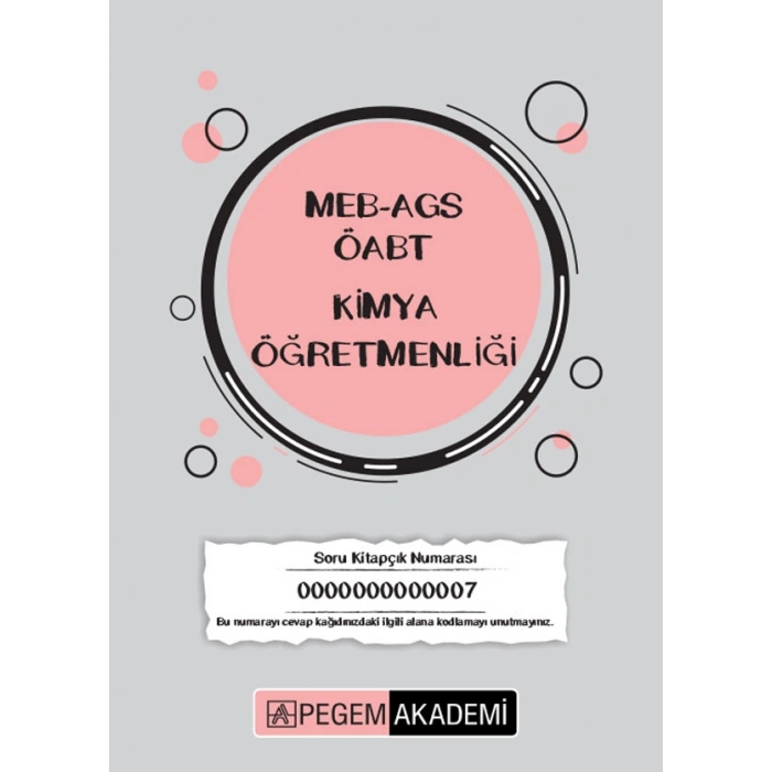 2026 TG-7 ÖABT Kimya Öğretmenliği Deneme Sınavı