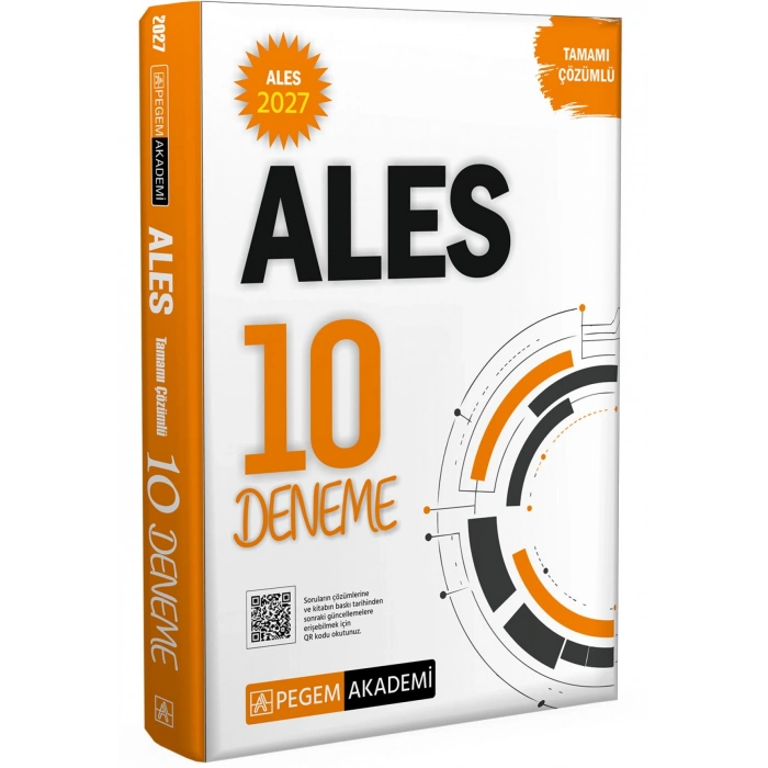 2027 ALES Tamamı Çözümlü 10 Deneme
