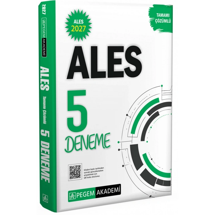 2027 ALES Tamamı Çözümlü 5 Deneme