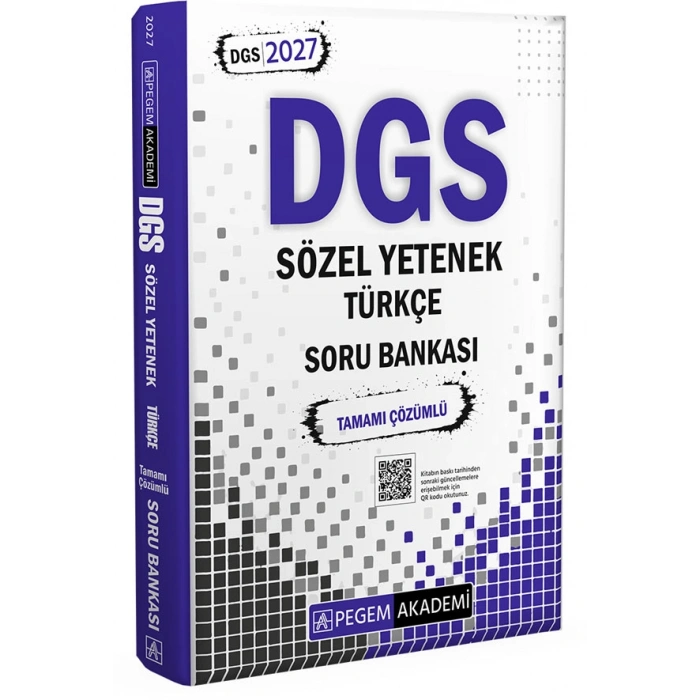 2027 DGS Sözel Yetenek Türkçe Tamamı Çözümlü Soru Bankası