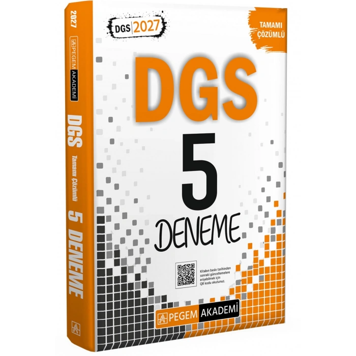 2027 DGS Tamamı Çözümlü 5 Deneme