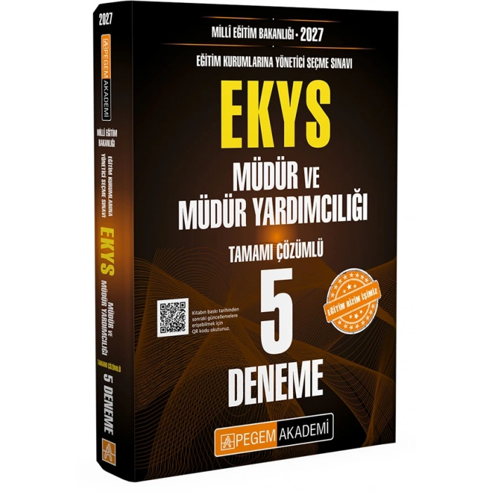 2027 EKYS MEB Müdür ve Müdür Yardımcılığı 5 Deneme