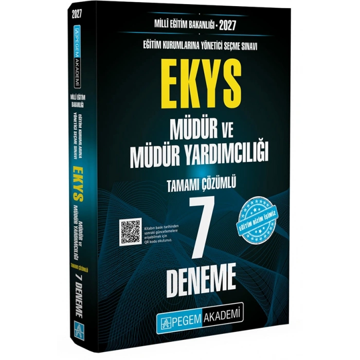 2027 EKYS MEB Müdür ve Müdür Yardımcılığı 7 Deneme