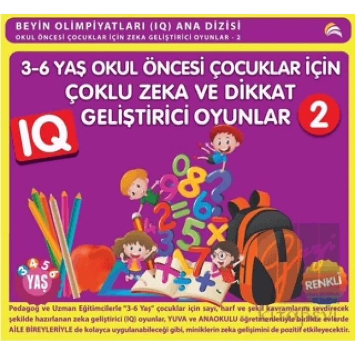 3-6 Yaş Okul Öncesi Çocuklar İçin Çoklu Zeka ve Dikkat Geliştirici Oyunlar 2
